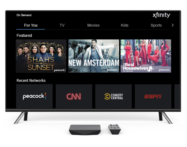 TV with Peacock